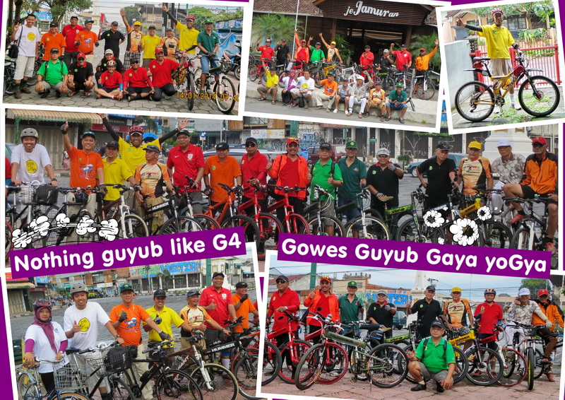 Gowes Guyub Gaya Yogya. Sepeda Sehat Sipil Gadjah Mada (S3 Gama)