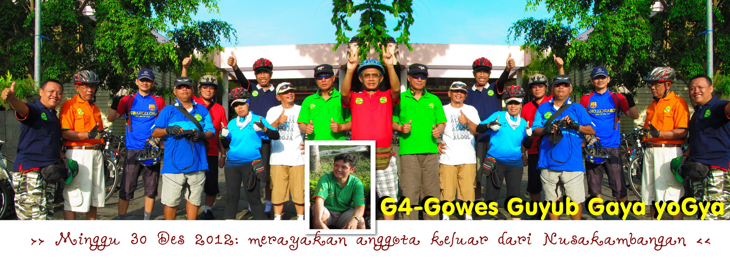 G4-Gowes Guyub Gaya yoGya. Sepeda Sehat Sipil Gadjah Mada (S3 Gama)