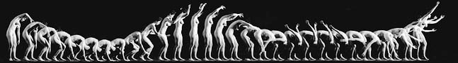 [nude figure in motion with stroboscopic photography]
