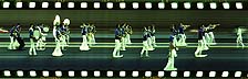 [marching band - linear strip photo]