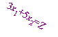 Text Box: 3x1+5x2=Z