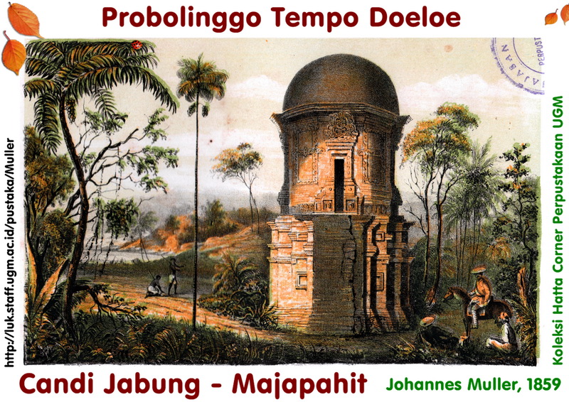 Candi Jabung (bekas reruntuhan Kerajaan Majapahit) di Probolinggo